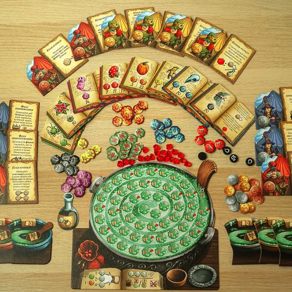 Настільна гра Пройдисвіти Кведлінбурга: Відьми-травниці (доповнення) | Зображення 3
