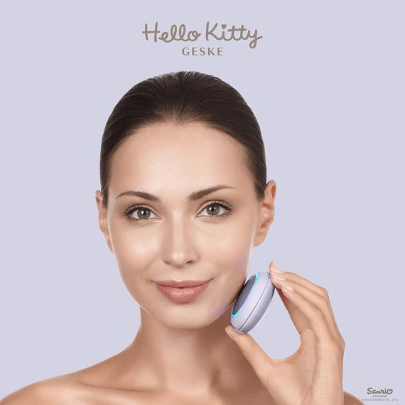 Ультразвукова маска тепло та холод GESKE Sonic Warm&Cool Mask 8в1 by Hello Kitty purple, Фіолетовий | Зображення 3