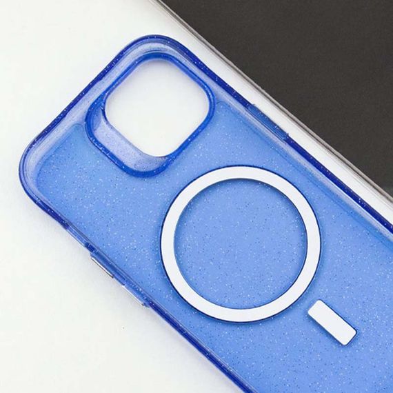 Чохол TPU Radiance with MagSafe для Apple iPhone 15 (6.1") Blue | Зображення 7