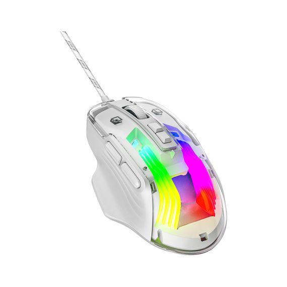 Мишка Xtrike ME GM-319 USB RGB White (GM-319) | Зображення 1