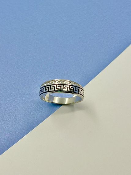 Серебряный комплект с эмалью Artsriblo арт.А48 | Зображення 1
