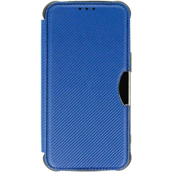 Шкіряний чохол-книжка GETMAN Razor (PU) для Samsung Galaxy A25 5G Blue