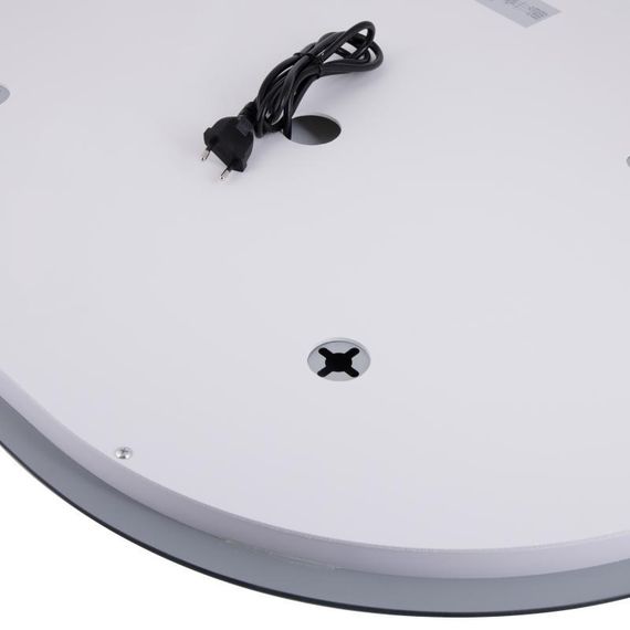 Зеркало Qtap Gemini 600х800 с LED-подсветкой Touch, с антизапотеванием, с диммером, рег. темп цвета (3000-6500K) | Зображення 9