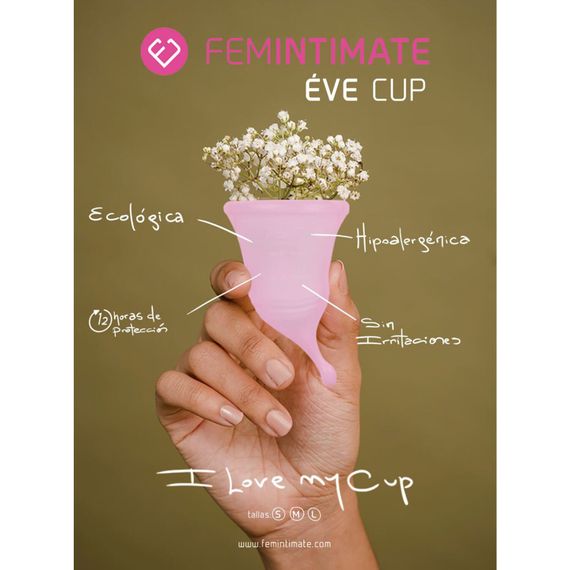 Менструальна чаша Femintimate Eve Cup New розмір S, об’єм — 25 мл, ергономічний дизайн | Зображення 2