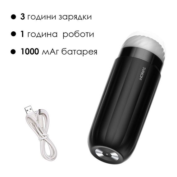 Інтерактивний смарт-мастурбатор із вібрацією та посмоктуванням Svakom Sam Neo | Зображення 5