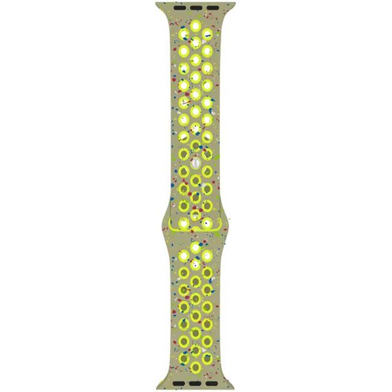 Ремешок Nike Sport Band для Apple Watch 38/40/41/42mm(ser.10) Volt Splash