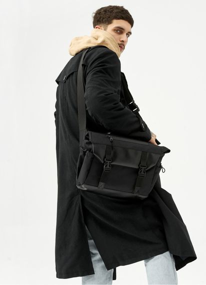 Чоловіча сумка Sambag DART Чорна 33 х 24 х 10 см (51311301m)