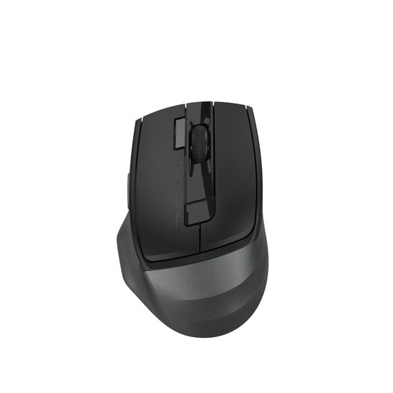 Миша бездротова A4Tech Fstyler FG45CS Air2 (Stone Grey),  USB, колір чорний+сірий