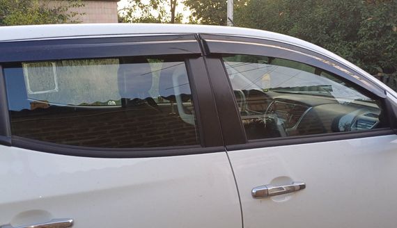 Ветровики (4 шт, Sunplex Sport) для Fiat Fullback 2016-2024 гг