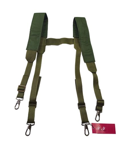 Плечові розвантажувальні лямки Вид 2 Olive green хакі розмір 1 M&M (213549) | Зображення 2