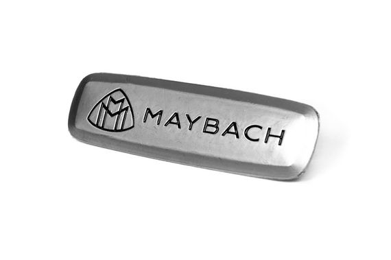 Maybach Шильдик алюмінієвий для килимків (1шт) для Mercedes | Зображення 1