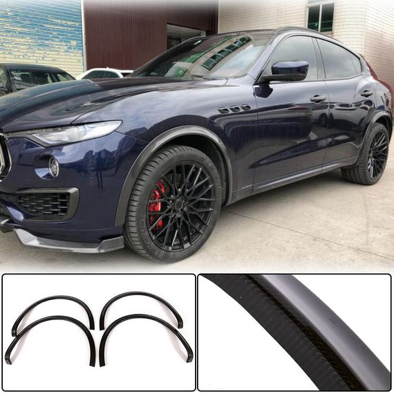 Карбоновые накладки на арки для Maserati Levante 2016- гг