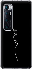 Чехол на Xiaomi Mi 10 Ultra Силуэт1 "4590u-2064-17620"