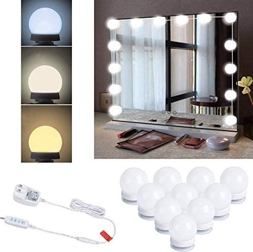 LED лампочки 10 шт для зеркала 3 режима Mirror lights-meet different питание USB | Зображення 1