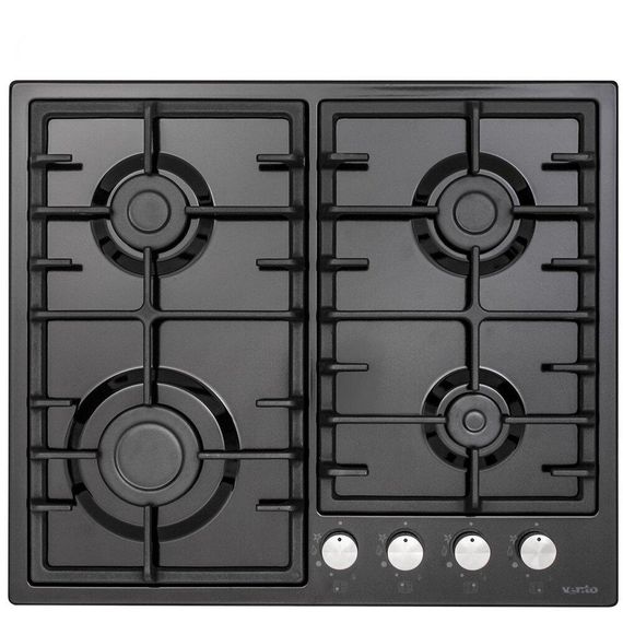 Газовая поверхность Ventolux HSF640-D3 CS (BK) черная