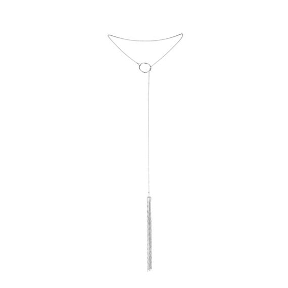 Ланцюжок для тіла Bijoux Indiscrets Magnifique Tickler Pendant Chain, Сріблястий | Зображення 1
