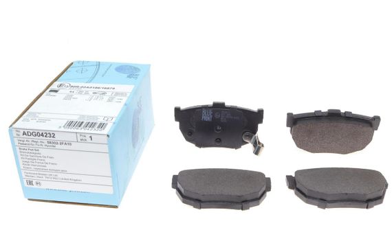 Колодки гальмівні задні Hyundai Elantra Kia Cerato 00- 85.2x46.4  ADG04232