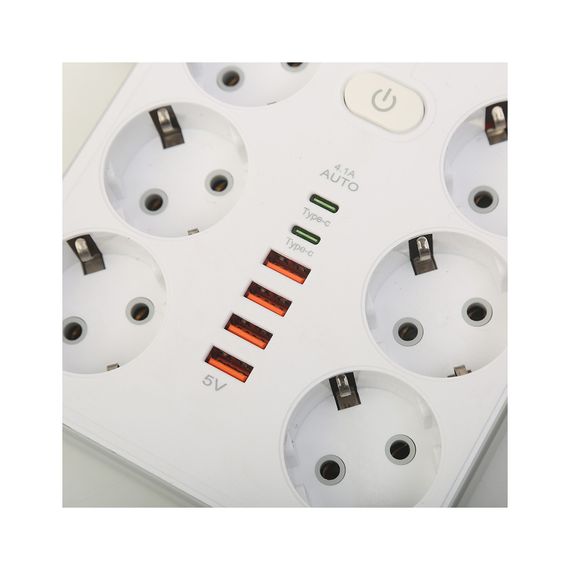 Мережевий фільтр живлення XoKo XK-SP-6-4-2-WH | Зображення 2
