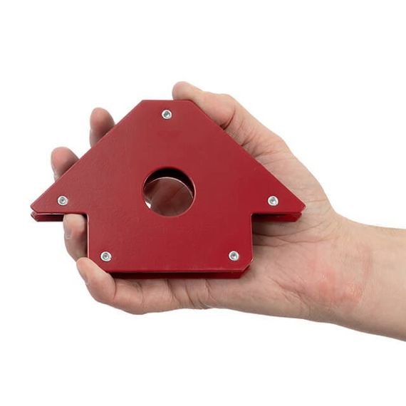 Тримач магнітний для зварювання стріла, 45°, 90°,135°, 23 кг, 90×100×17 мм INTERTOOL MW-0005 | Зображення 2