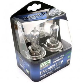 Галогенова лампа EA Light X H4 Vision Plus +70% P43t 75/24v 70w