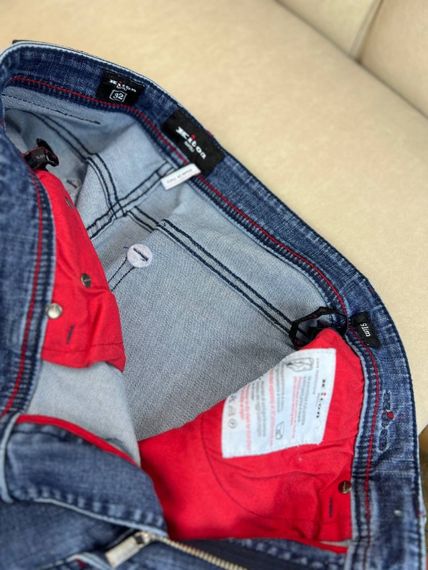 Джинси сині Kiton Blue d060 | Зображення 7