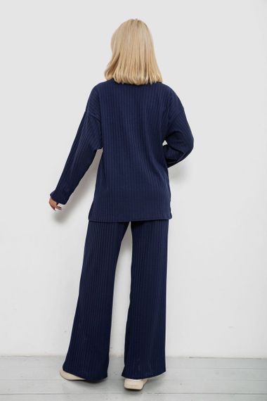 Костюм женский трикотажный, цвет синий, 257R1321 | Зображення 3