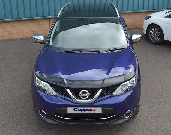 Дефлектор капота EuroCap (2014-2017) для Nissan Qashqai | Зображення 4
