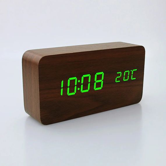 Настільний LED годинник-будильник з термометром XPRO VST-872-4 (234567557_306) | Зображення 3