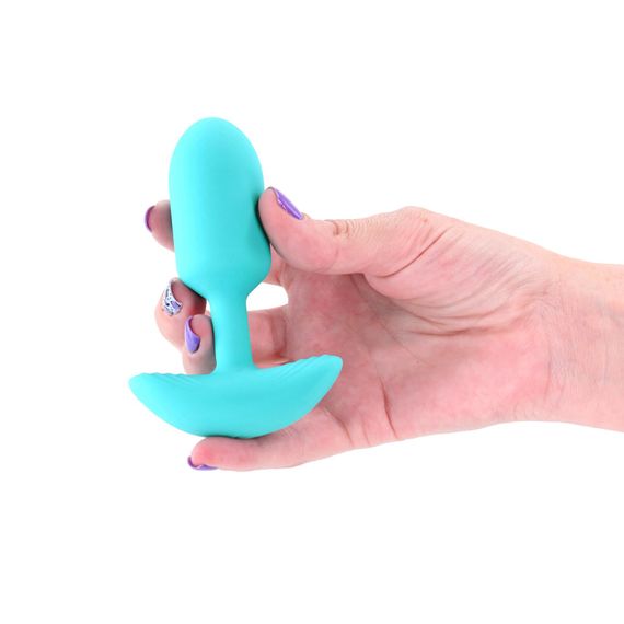 Анальная пробка с вибрацией NS Novelties INYA - Pulse - Teal | Зображення 1