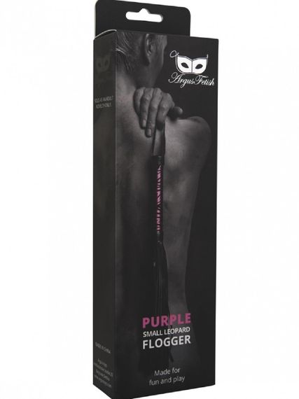 Батіг ARGUS PURPLE SMALL LEOPARD FLOGGER | Зображення 2