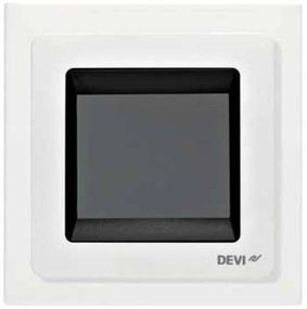 Терморегулятор DEVIreg Touch, сенсорный, 2&quot; экран, 85 х 85мм, макс. 16A, белый (140F1064)