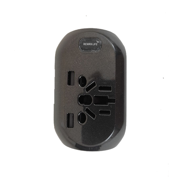 Адаптер для подорожей Remax RL-EP08 під будь-який тип розетки UK/US/AU/EU