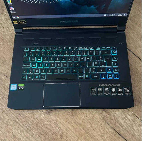 Ноутбук Acer Predator Triton PT515-51 144Hz i7 9750H 16Gb SSD 1Tb RTX 2060  Б/В | Зображення 1