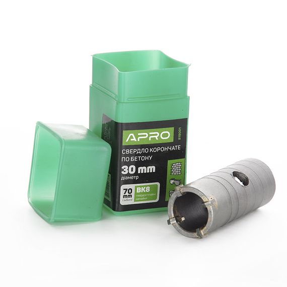 Свердло корончасте для бетону 30 мм APRO 8190011 | Зображення 3