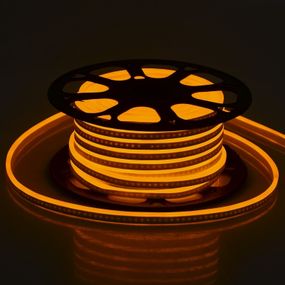 Світлодіодна стрічка вологозахищена 220V 14.4W 3014 Оrange NEON IP67 1m (BY-034/120)