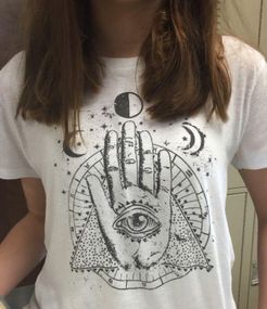 Футболка жіноча з принтом повсякденна XL Білий