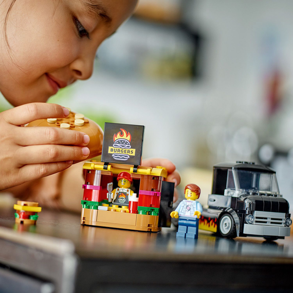 Конструктор LEGO City Вантажівка з гамбургерами 194 деталей (60404) ff | Зображення 5