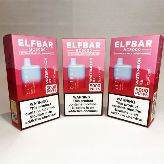 Elf Bar BC5000 смак Кавун (Watermelon Ice) | Зображення 3