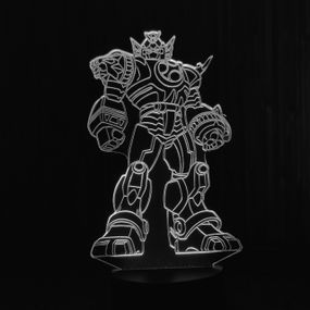 Акриловий світильник-нічник Трансформер білий tty-n001329