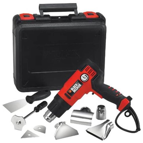 Пістолет гарячого повітря - фен мережевий BLACK+DECKER KX2200K | Зображення 1