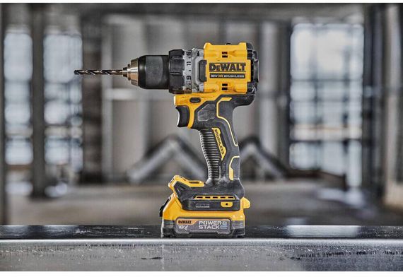 Дрель-шуруповёрт аккумуляторная бесщёточная 90 Нм DeWALT DCD800NT | Зображення 4