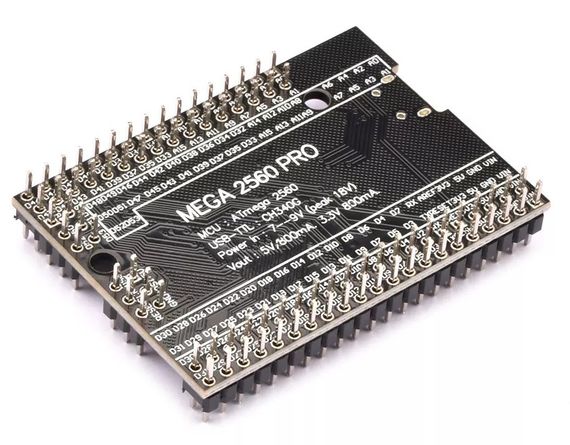 Контроллер Mega 2560 PRO ATmega2560-16AU CH340 Diymore | Зображення 2