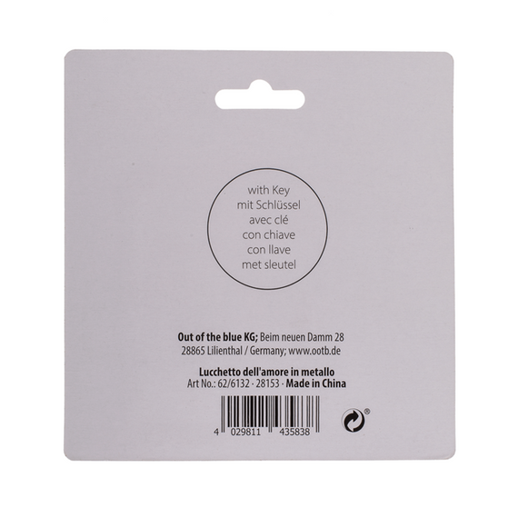 Металлические замочки с ключиком Love Lock, 4,7 см і 5 см sexstyle | Зображення 4