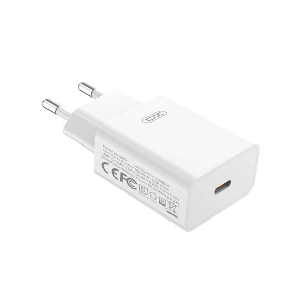 Мережевий зарядний пристрій XO L126 1 USB-C PD/QC 20W+Type-C to Lightning | Зображення 3
