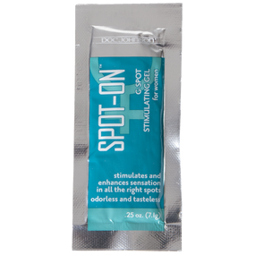 Стимулювальний гель для точки G Doc Johnson Spot-On G-Spot (7 г) з олією мигдалю і перцевої м’яти sexstyle