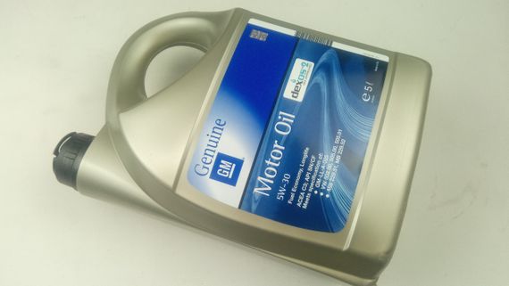 Олива моторна 5W-30 синтетична GM Dexos2 5 л (1942003) | Зображення 2