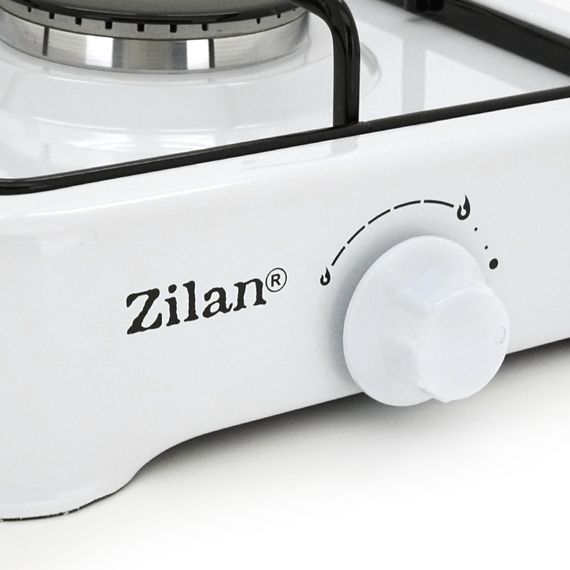 Газова плита Zilan ZLN0018, 1 комфорка, White | Зображення 1