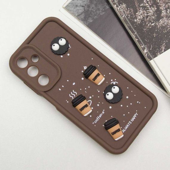 Чохол TPU Toys Case для Samsung Galaxy A15 4G/5G Brown / Always Happy | Зображення 3