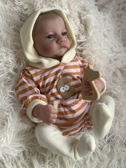 Силиконовая Коллекционная Кукла Реборн Reborn Анатомический Новорожденный Мальчик Пупс Тимоша (Виниловая Кукла) 50 см | Зображення 2