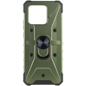 Ударостійкий чохол Pathfinder Ring для Xiaomi Redmi 10C / Poco C40 Зелений / Army Green